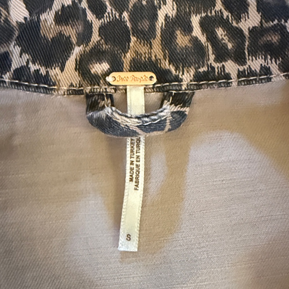 Free People leopard jacket, size small - Picture 8 of 14